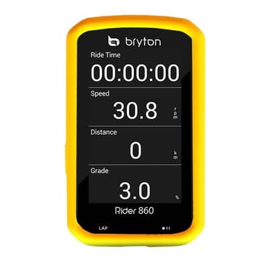 Silikon deksel Bryton Rider 860 E - Gul