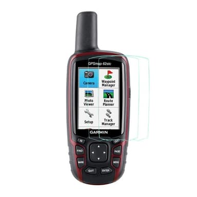 2-Pak Herdet glass skjermbeskytter Garmin GPSMAP 62stc