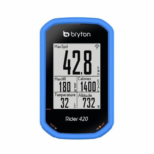 Silikon deksel Bryton Rider 420 T - Blå