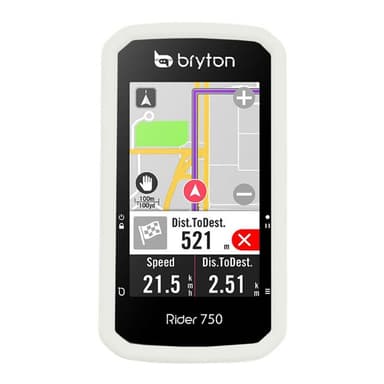 Silikon deksel Bryton Rider 750 T - Hvit
