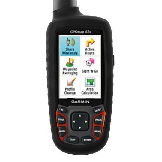 Silikon deksel Garmin GPSMAP 62s - Svart