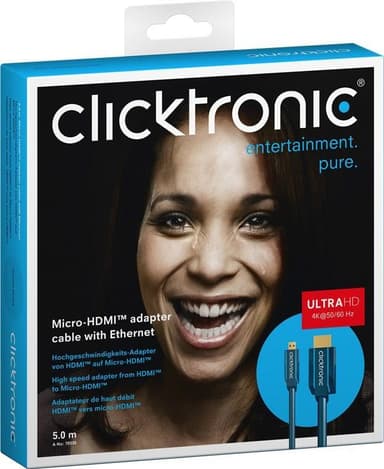 Micro-HDMI ""adapterkabel med ethernet17022