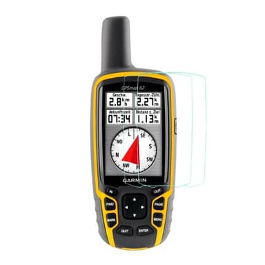2-Pak Herdet glass skjermbeskytter Garmin GPSMAP 62