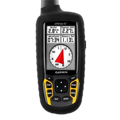Silikon deksel Garmin GPSMAP 62 - Svart