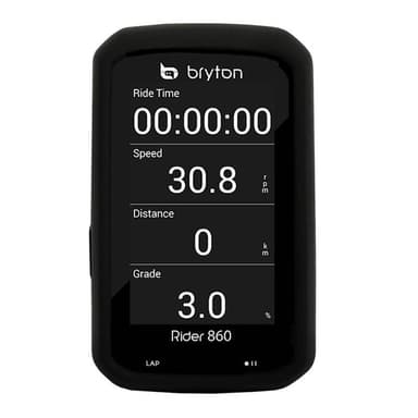 Silikon deksel Bryton Rider 860 T - Svart