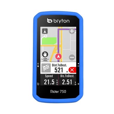 Silikon deksel Bryton Rider 750 E - Blå