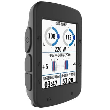 Silikon deksel Garmin Edge 520 Plus - Svart