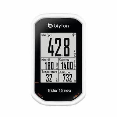 Silikon deksel Bryton Rider 15 Neo E - Hvit