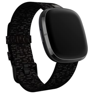 Fitbit Versa 3 / Sense Woven Band Charcoal (S)
