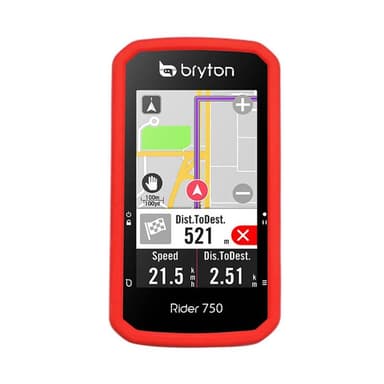 Silikon deksel Bryton Rider 750 T - Rød