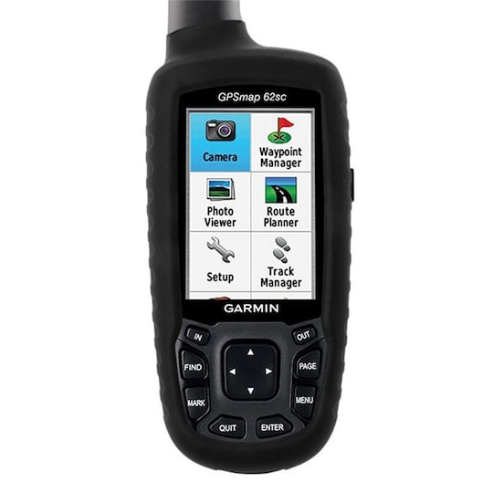 Silikon deksel Garmin GPSMAP 62sc - Svart