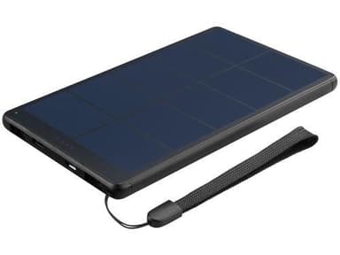 10 000 mAh Urban Solar PowerBank, svart