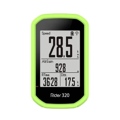 Silikon deksel Bryton Rider 320 T - Lime