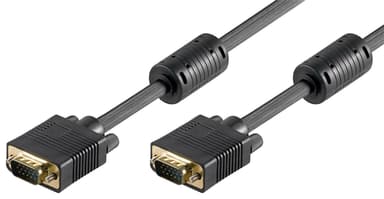 Goobay Full HD SVGA-skjermkabel, gullbelagt