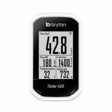 Silikon deksel Bryton Rider 420 T - Hvit