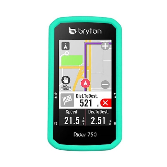 Silikon deksel Bryton Rider 750 E - Mint