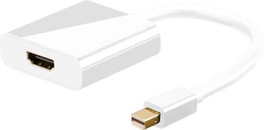 Goobay Mini DisplayPort/HDMIâ„¢-adapterkabel 1.2, gullbelagt