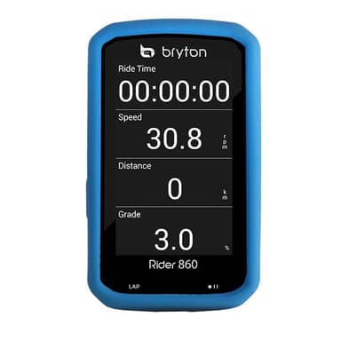 Silikon deksel Bryton Rider 860 E - Blå