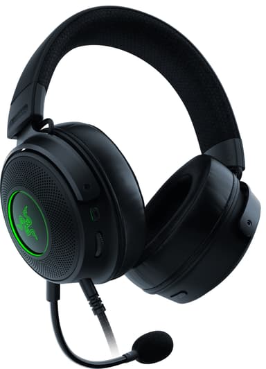 Razer Kraken V3 HyperSense gaming headset (sort)