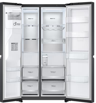 LG side by side kombiskap GSJV91MCAE