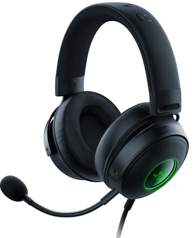 Razer Kraken V3 HyperSense gaming headset (sort)