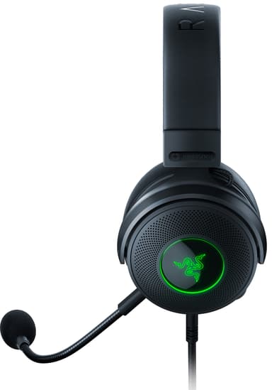 Razer Kraken V3 HyperSense gaming headset (sort)