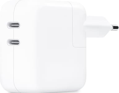 Apple 35W Dual USB-C strømadapter