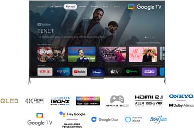 TCL 85" C735 4K QLED TV (2022)