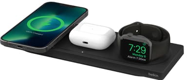 Belkin 3-i-1 trådløs ladestasjon med MagSafe
