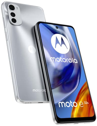 Motorola Moto E32s smarttelefon 3/32 (misty silver)