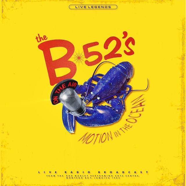 The B52s - Motion In The Oceans live (gul vinyl 180 gram)