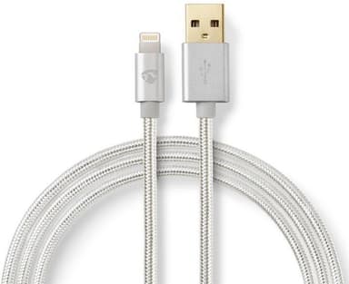 Kabel for Synkronisering og Lading | Gullbelagt 3,0 m | USB-A Hann til 8-pinners