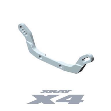 XR-302970 X4 Alu Shock Tower Rear - Swiss 7075 T6