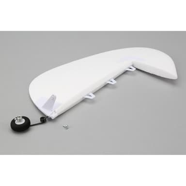 EFL1045005 Rudder w/Tail Gear Carbon-Z Cub