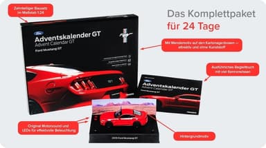 Franzis Ford Mustang GT Adventskalender