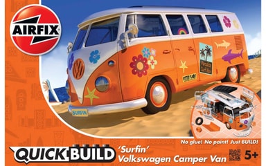 Airfix Quick Build Surfin VW Camper Van Elkjøp