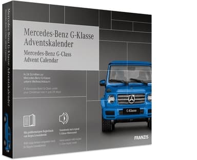 Franzis Mercedes-Benz G-Class Adventskalender
