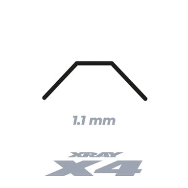 XR-303821 X4 Anti-Roll Bar - Rear 1.1mm