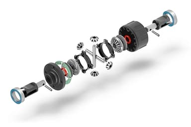 XR-365100 XB4 Active Differential Front/Rear Set