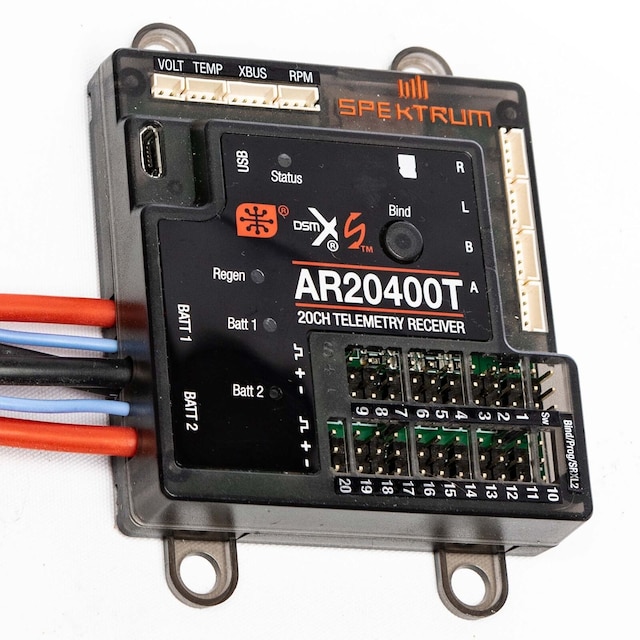 Spektrum AR20400T 20 Channel PowerSafe Receiver