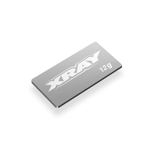XR-306551 XRAY Pure Tungsten Chassis Weight 12g