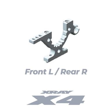XR-302771 X4 Alu Lower Bulkhead Front L / Rear R