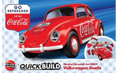 Airfix Quick Build Coca-Cola VW Beetle