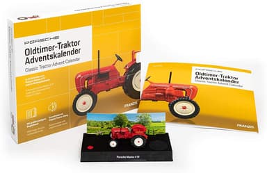 Franzis Porsche-Oldtimer Traktor Adventskalender