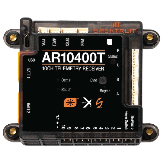 Spektrum AR10400T 10 Channel PowerSafe Receiver