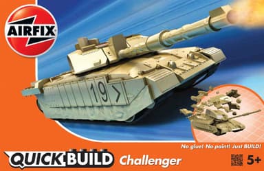 Airfix Quick Build Challenger Tank Desert