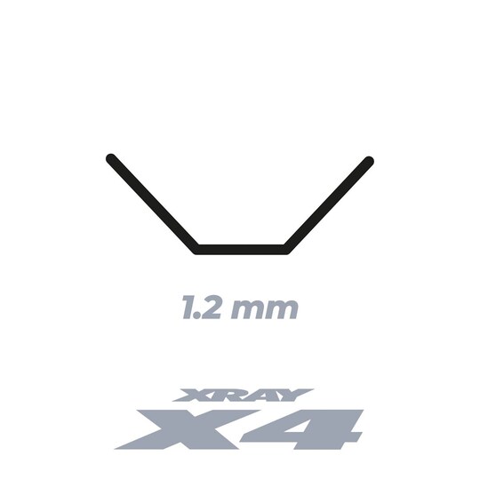 XR-302822 X4 Anti-Roll Bar - Front 1.2mm