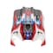 WL-104001.1932 Car Shell w/Wing Red/Blue 1/10