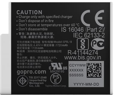 GoPro Enduro oppladbart batteri
