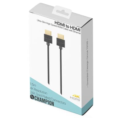 Champion HDMI-kabel Ha-Ha SLIM 1,5m